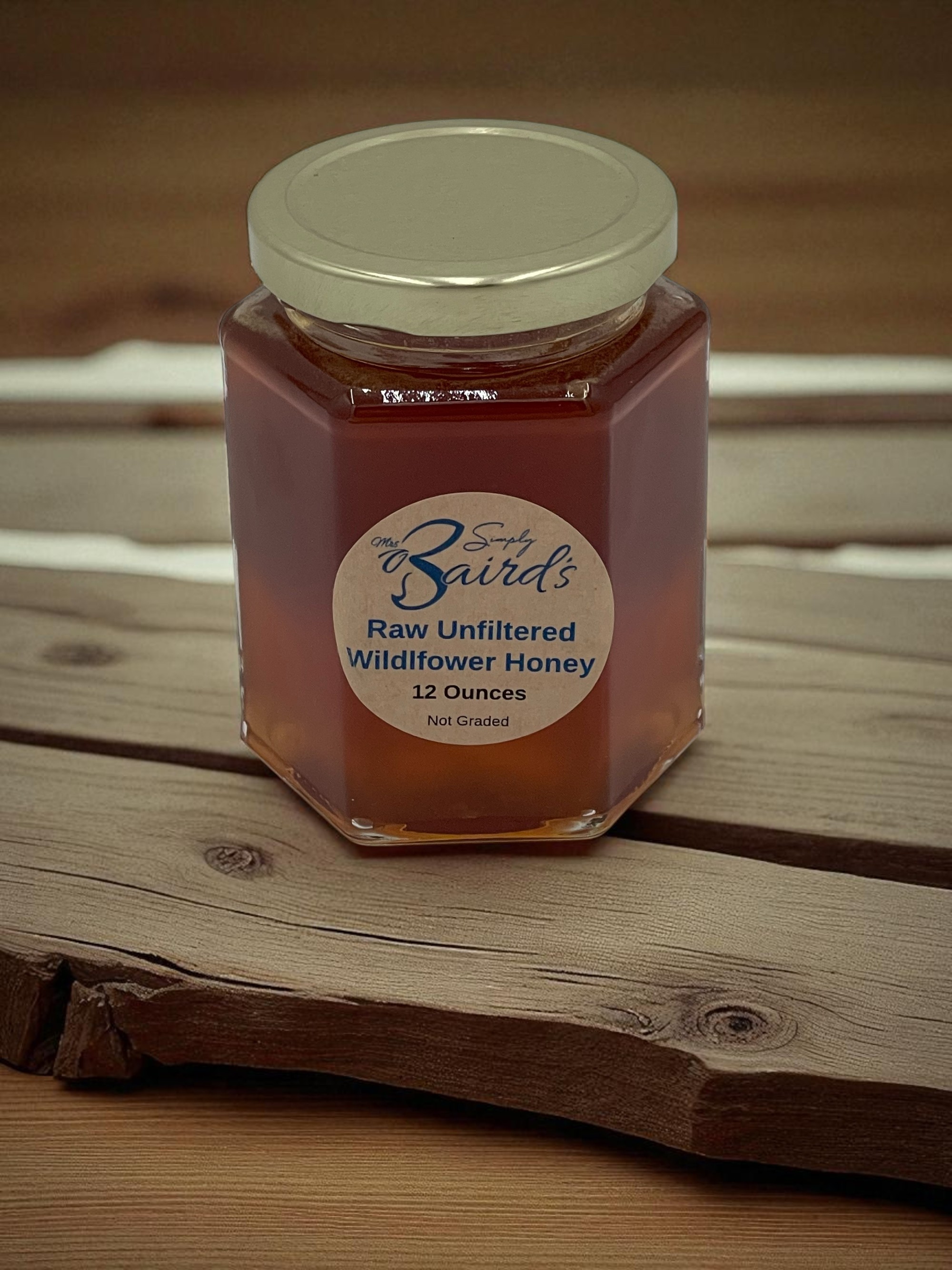 Raw Honey 12 Ounces