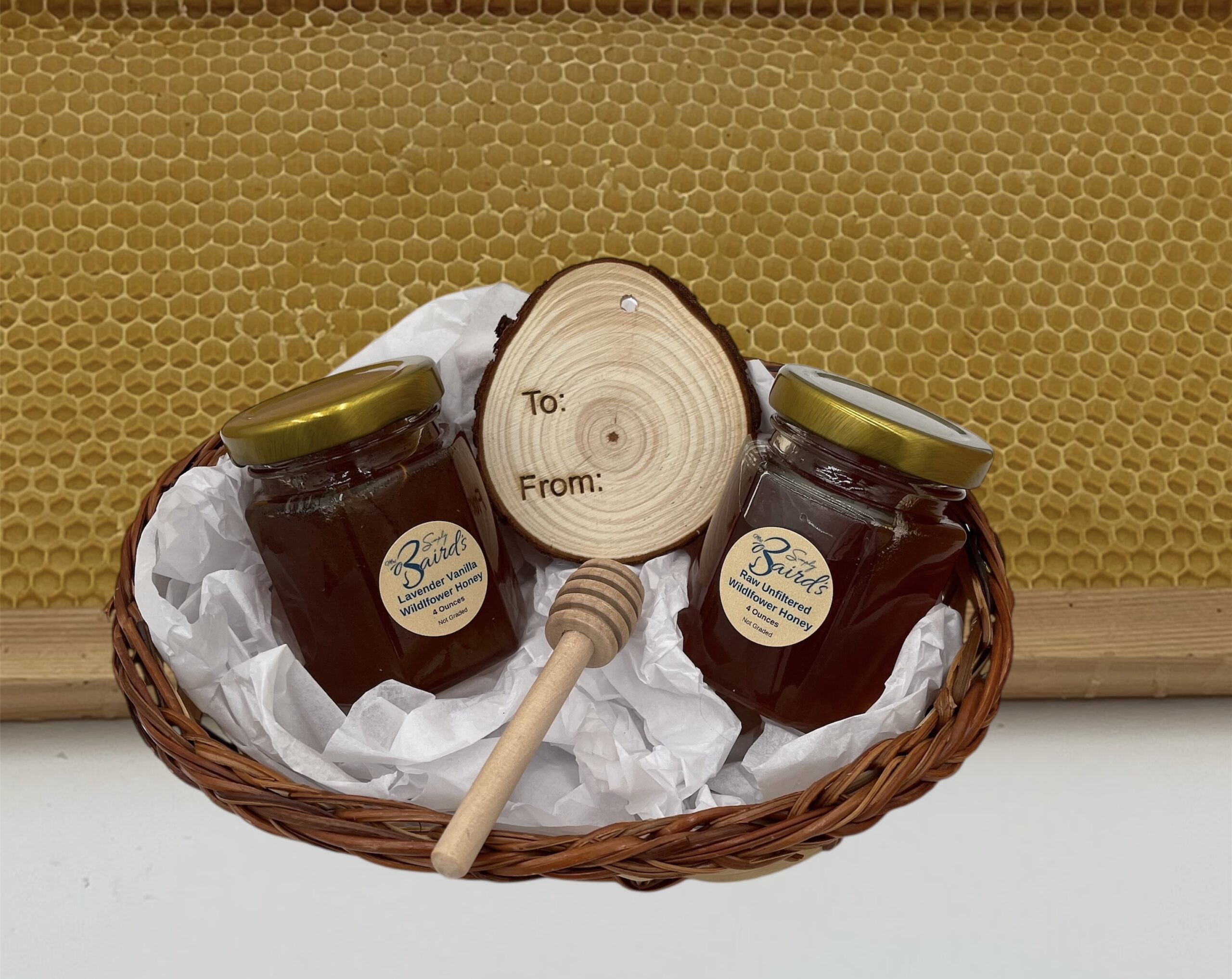 Zen & Glow | Lavender Vanilla & Wildflower Honey Gift Set