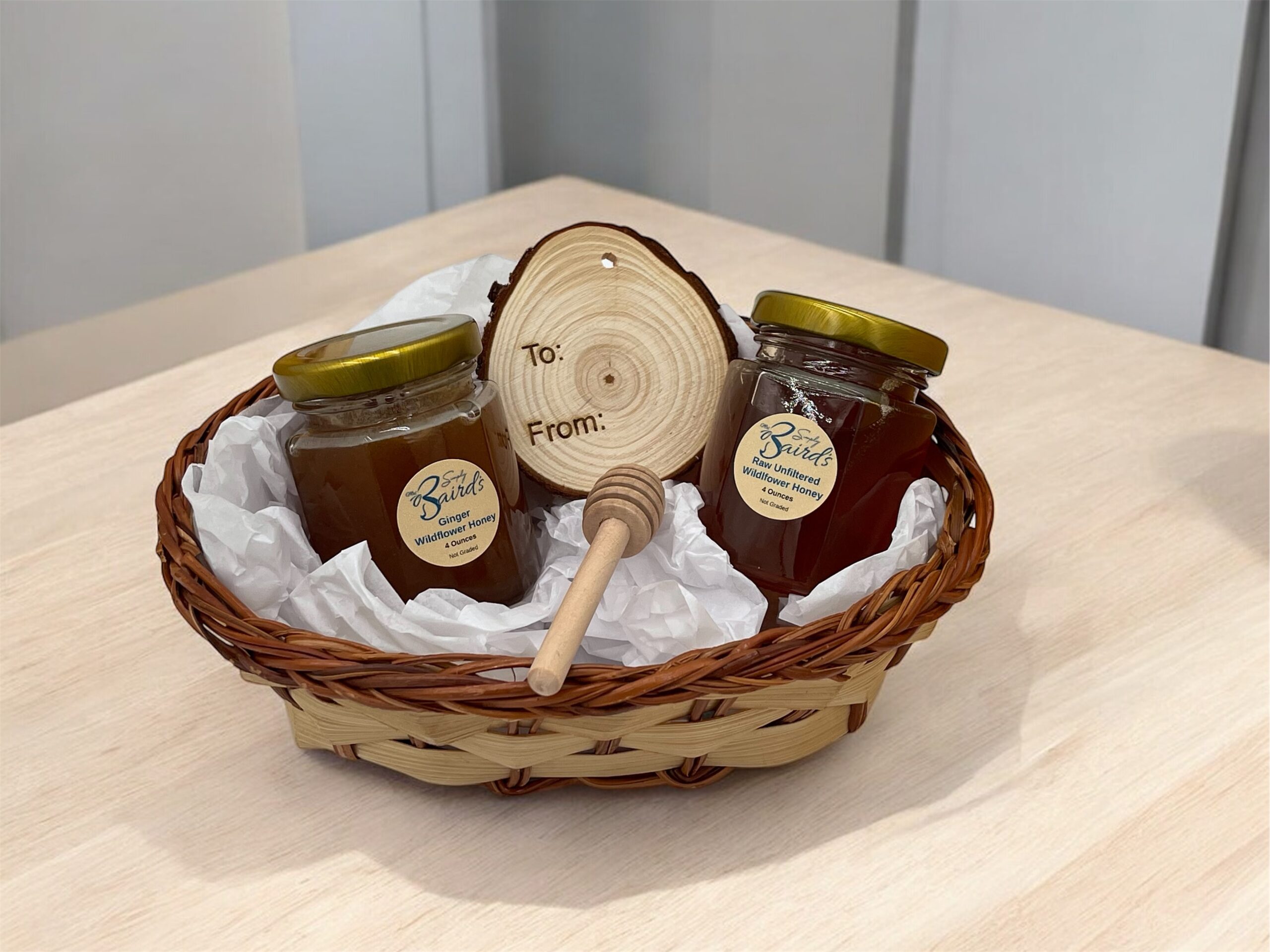 Comfort & Glow: Ginger & Wildflower Honey Gift Set
