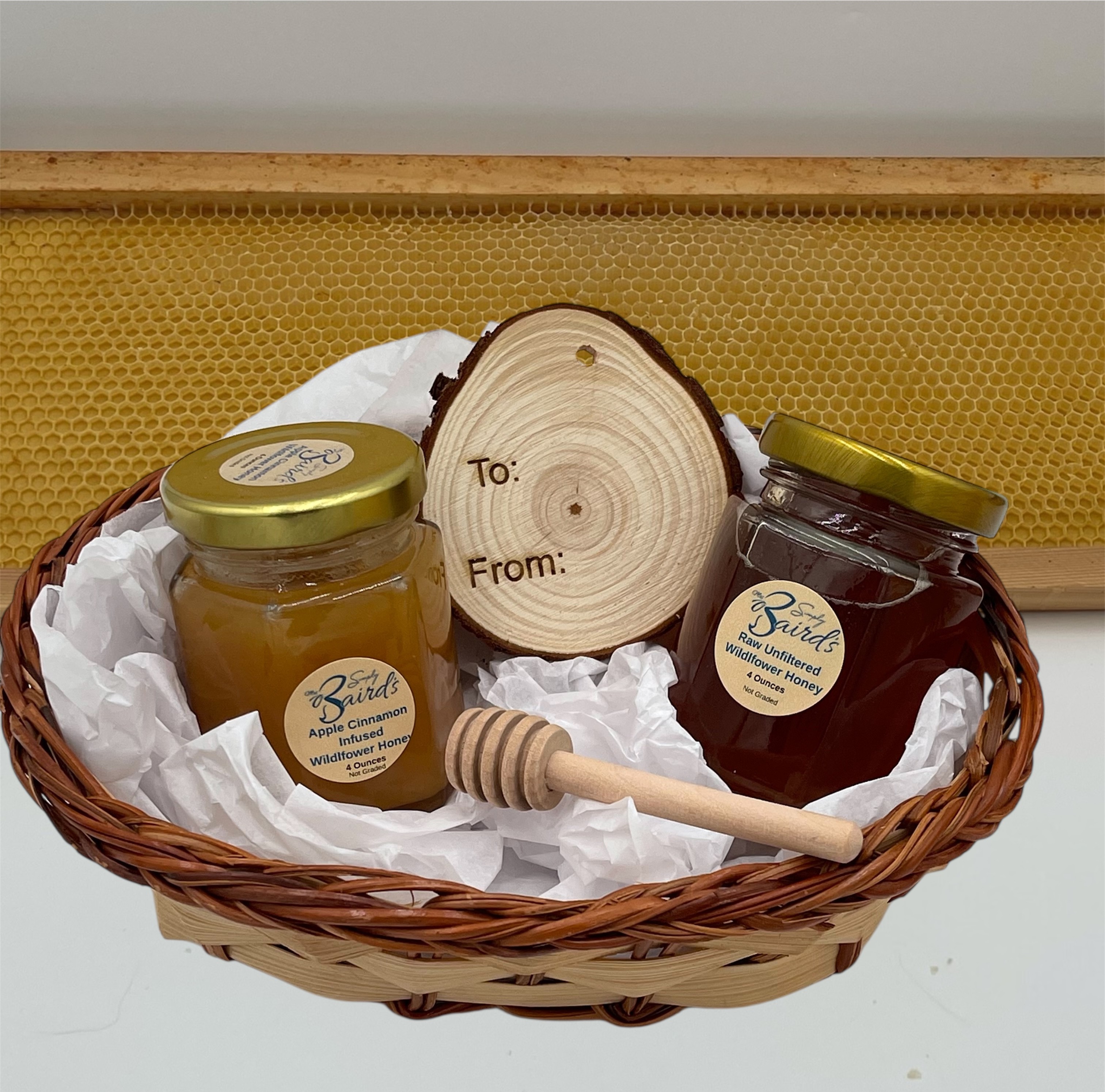 Harvest & Glow | Apple Cinnamon & Wildflower Honey Gift Set